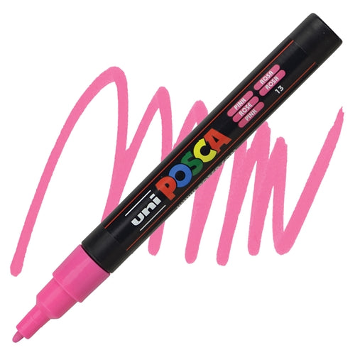 UNI POSCA Marker Fine Bullet 1.3mm Pink