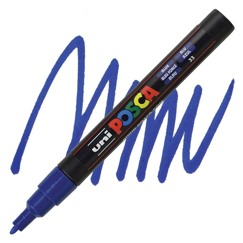 UNI POSCA Marker Fine Bullet 1.3mm Blue