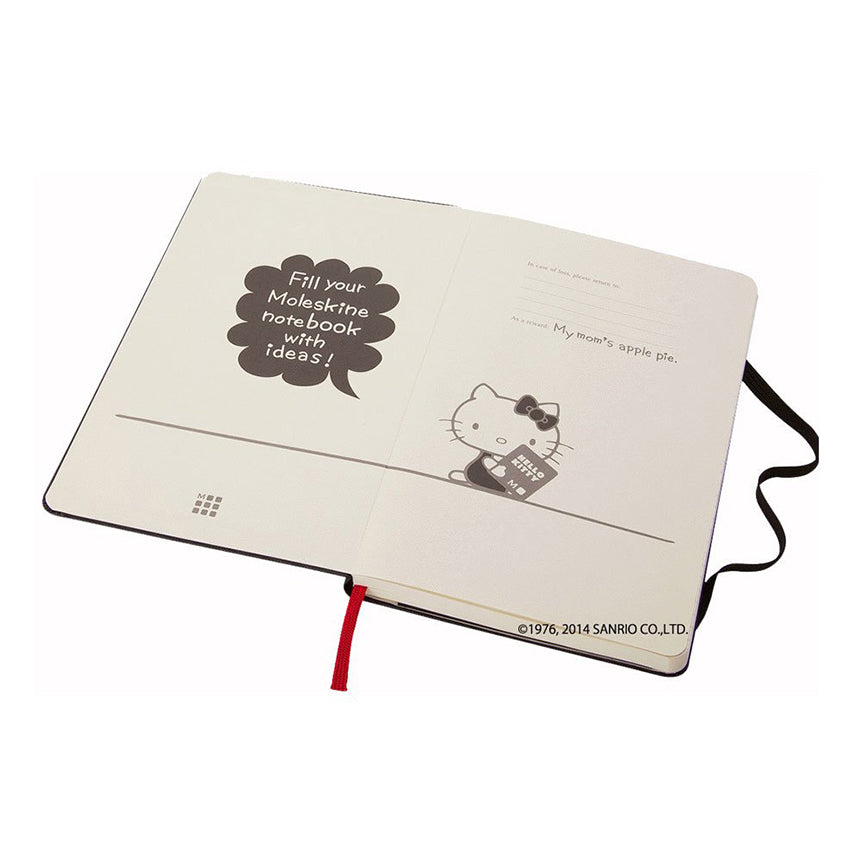 MOLESKINE LE Hello Kitty L Ruled Black