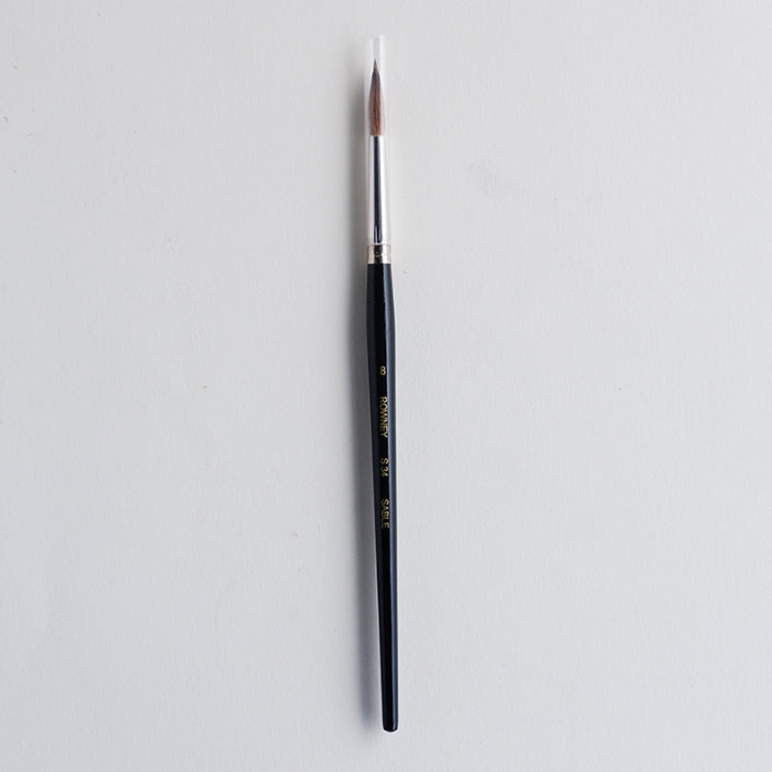 DALER ROWNEY Pure Sable Brush Series 34 Round-Short 08