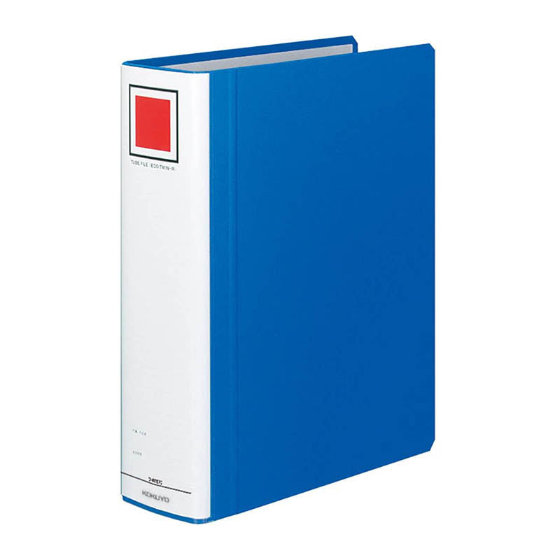 KOKUYO Tube File A4-S 7cm Twin Eco RT670 Blue Default Title