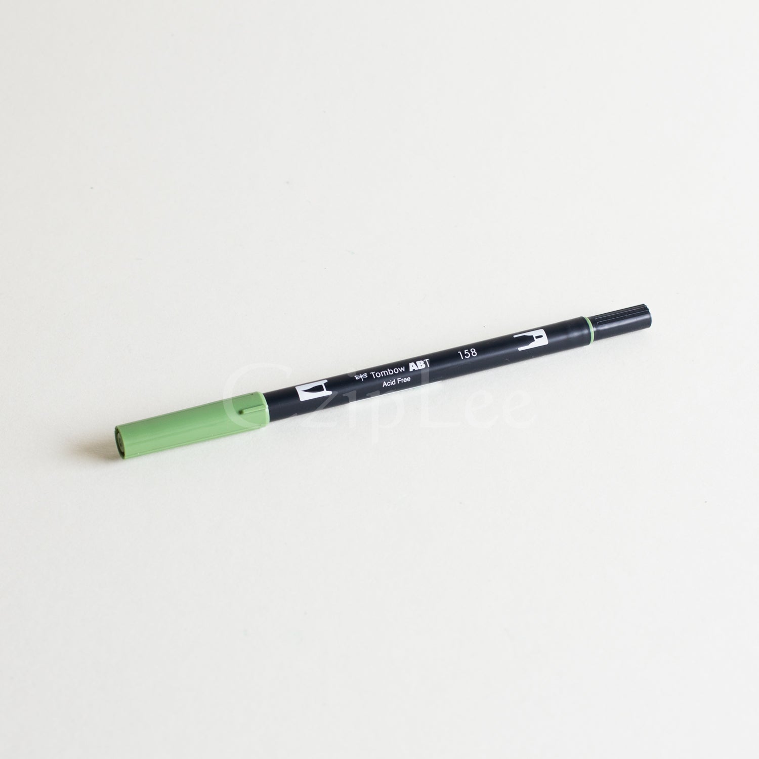 TOMBOW ABT Dual Brush Pen 158-Dark Olive