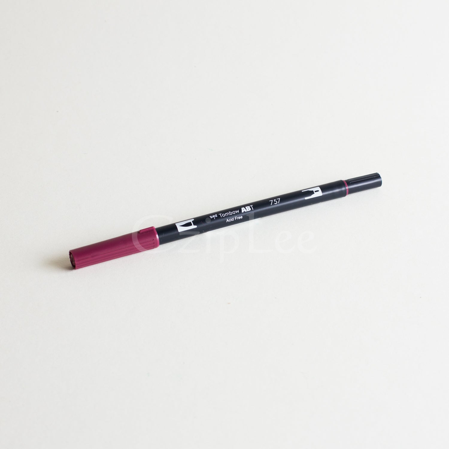 TOMBOW ABT Dual Brush Pen 757-Port Red