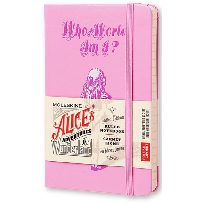 MOLESKINE LE Alice in Wonderland P Ruled Pink