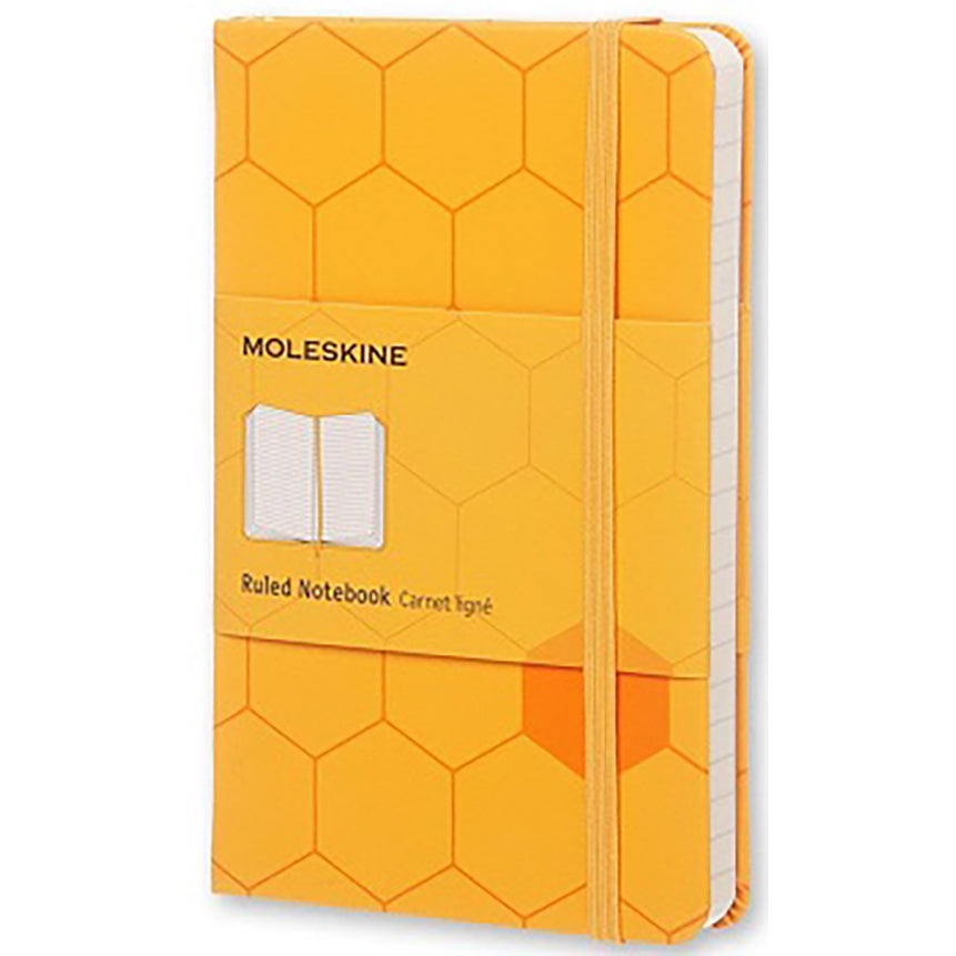 MOLESKINE TG NoteBook Pocket Ruled Orange Honeycomb