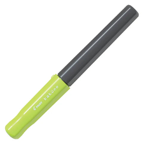 PILOT Kakuno Fountain Pen-Fine Lime Green/Black