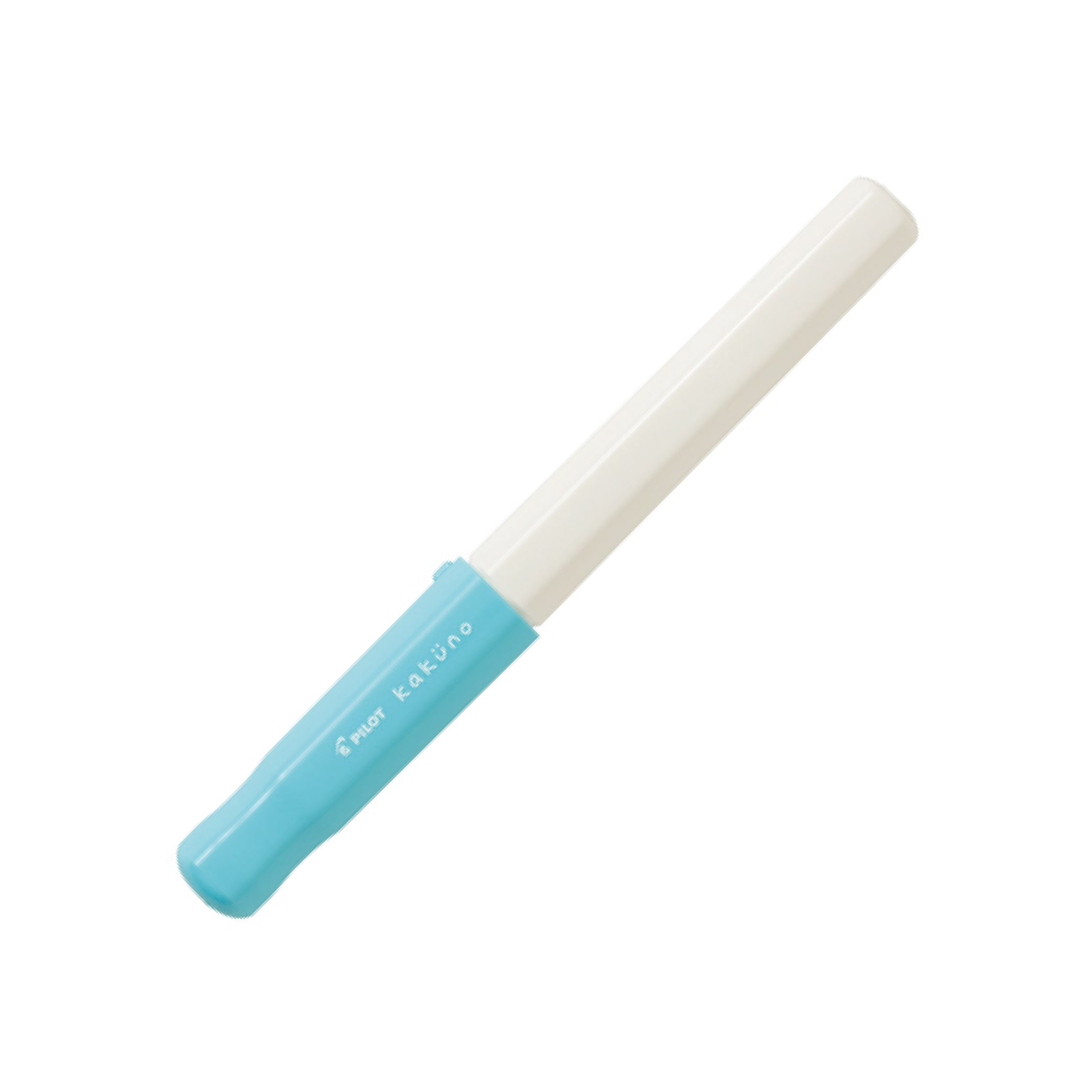 PILOT Kakuno Fountain Pen-Medium Soft Blue/White