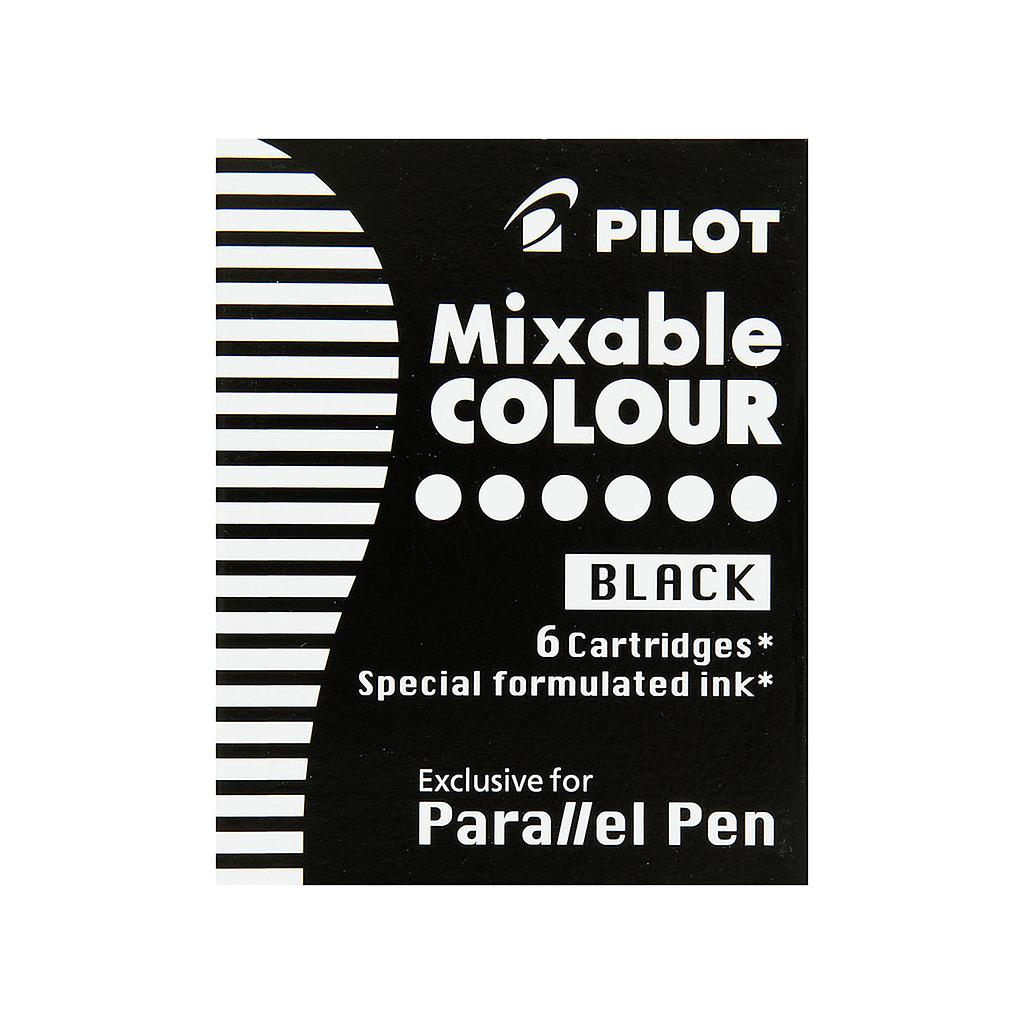 PILOT Parallel Pen Ink Cartridges 6s Black