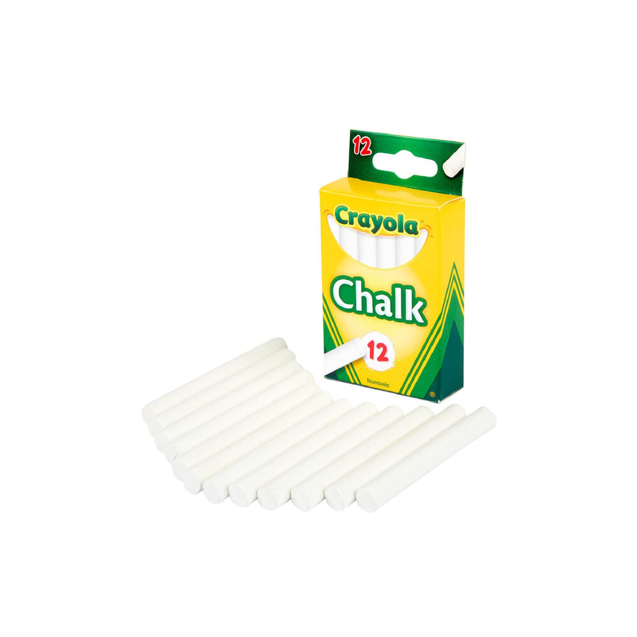 CRAYOLA Chalk-White 12ct Default Title