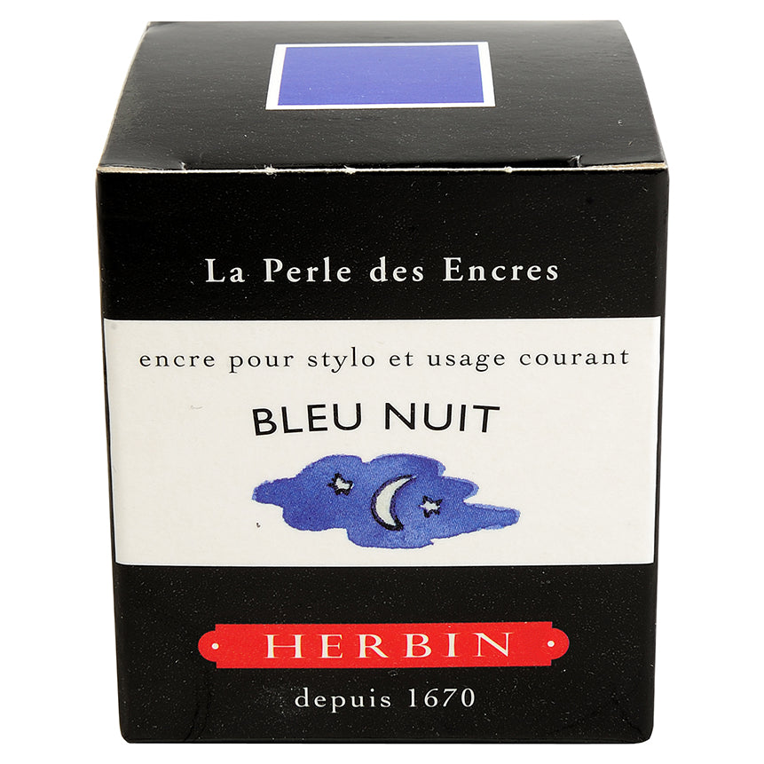 J.HERBIN La Perle des Encres 30ml Bleu Nuit Default Title