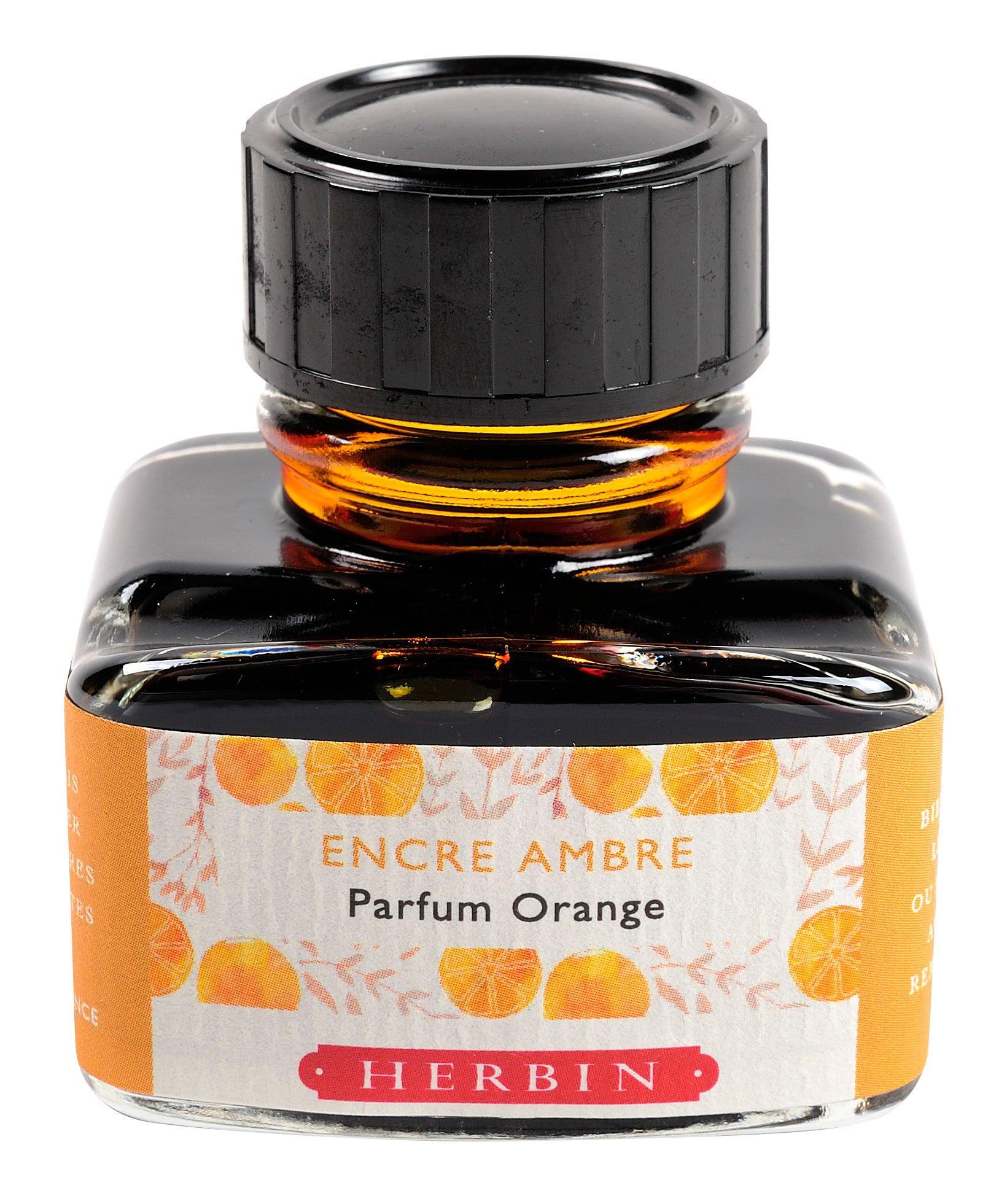 JACQUES HERBIN Scented Ink 30ml Amber Fragrance Orange Default Title