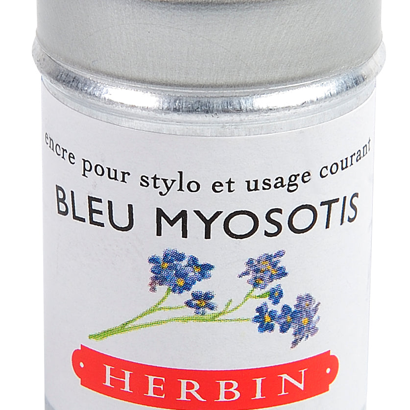 JACQUES HERBIN La Perle des Encres Ink Cartridges 6s Bleu Myosotis Default Title