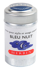 JACQUES HERBIN La Perle des Encres Ink Cartridges 6s Bleu Nuit Default Title