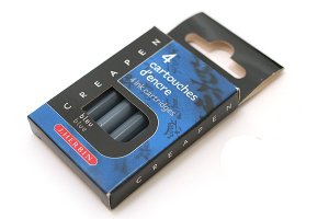 JACQUES HERBIN Creapen Ink Cartridges 4s Blue Default Title