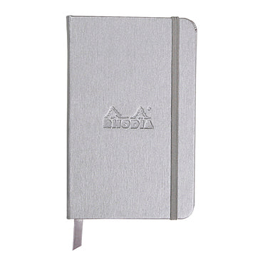 RHODIA Boutique Webnotebook A6 Dot Silver Default Title