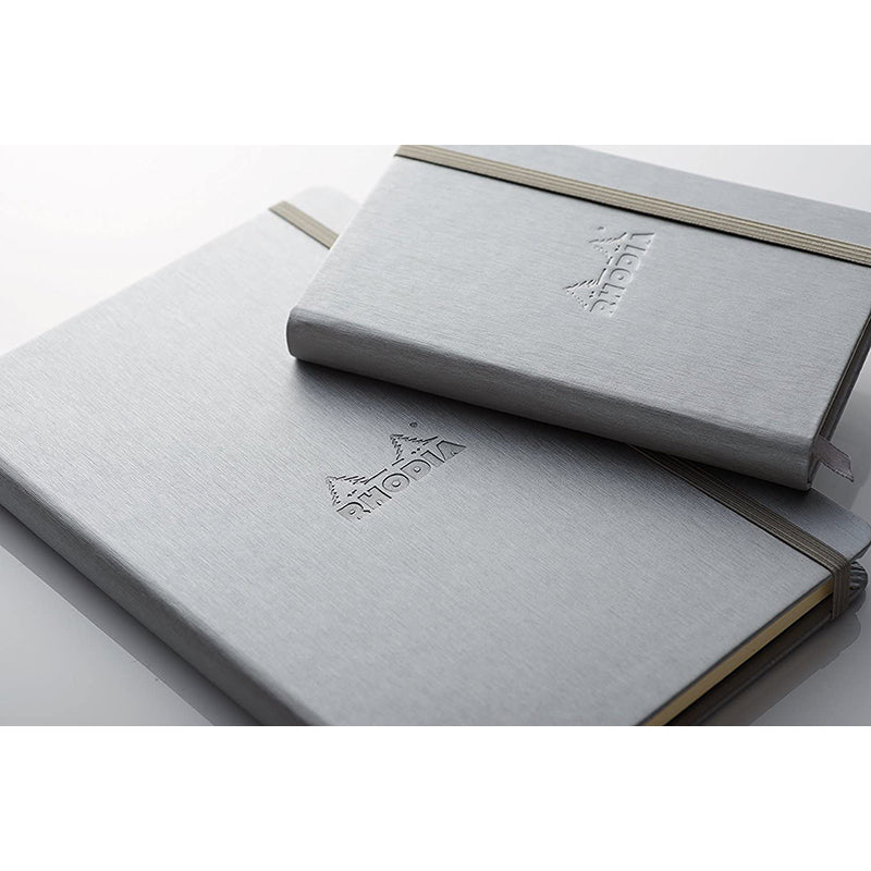 RHODIA Boutique Webnotebook A5 Dot Silver Default Title