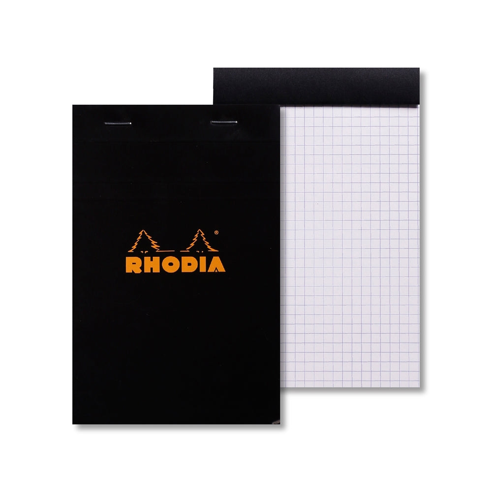 RHODIA Basics No.14 110x170mm 5x5 Sq hsp Black Default Title