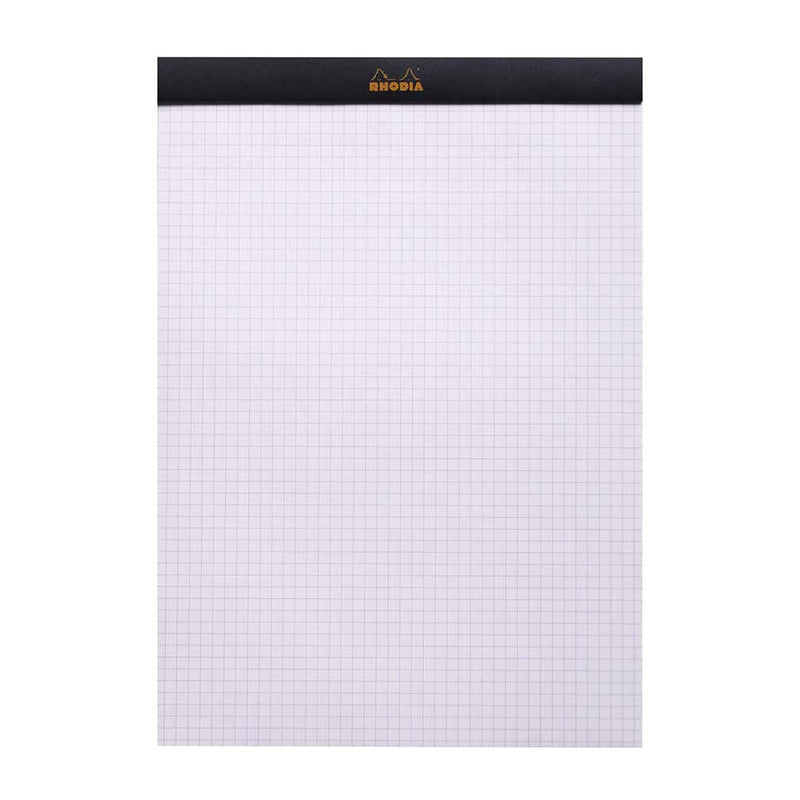 RHODIA Basics No.18 A4 210x297mm 5x5 Sq hsp Black Default Title