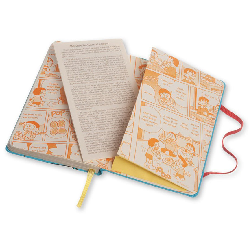 MOLESKINE LE Doraemon P Plain Managanese Blue