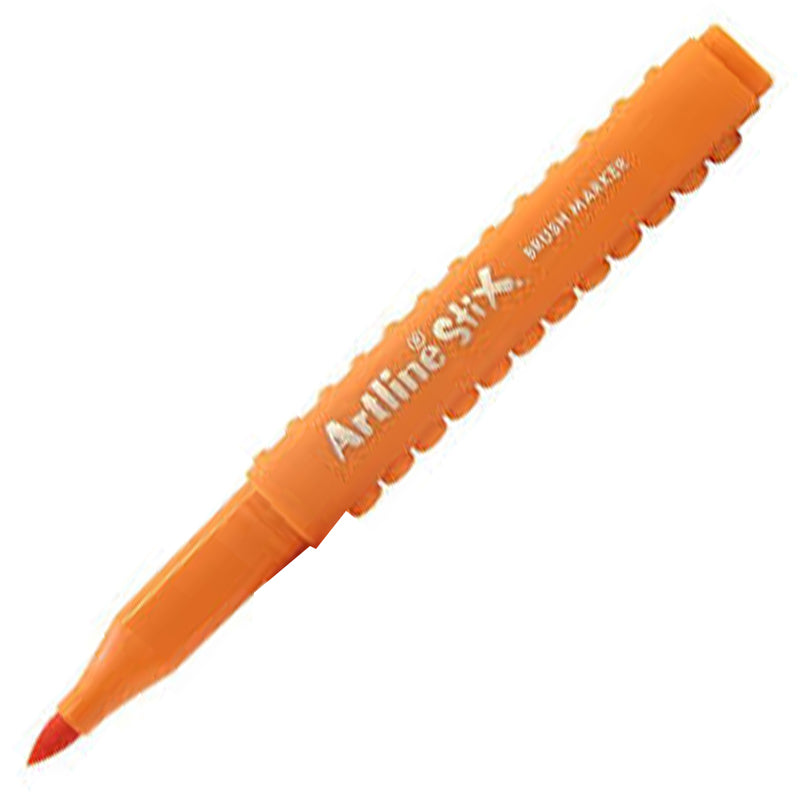 ARTLINE Stix Brush Marker-Orange Default Title