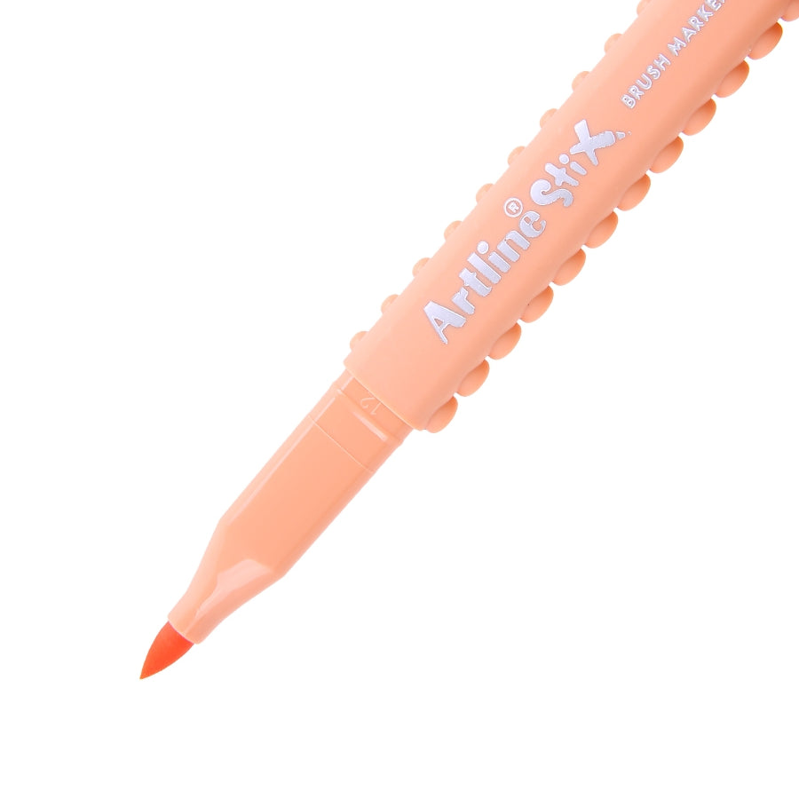 ARTLINE Stix Brush Marker-Apricot
