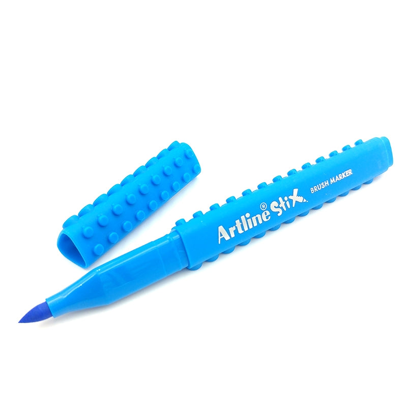 ARTLINE Stix Brush Marker-Sky Blue