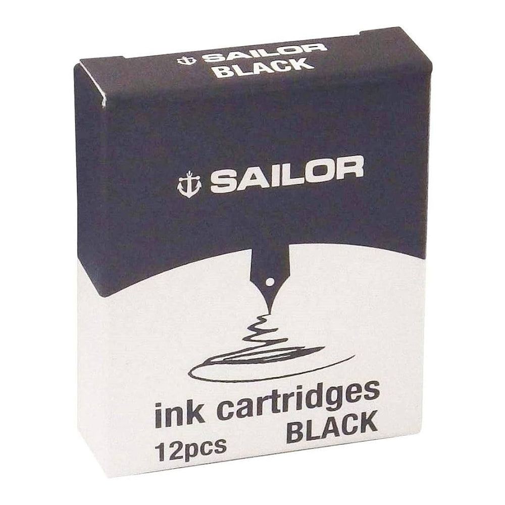 SAILOR Jentle Ink Cartridges 12/box Black