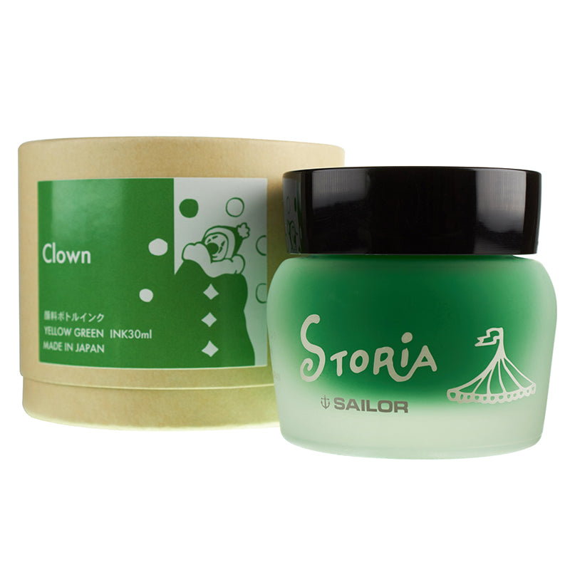 SAILOR Storia Pigment Ink 30ml Clown/Yellow Green