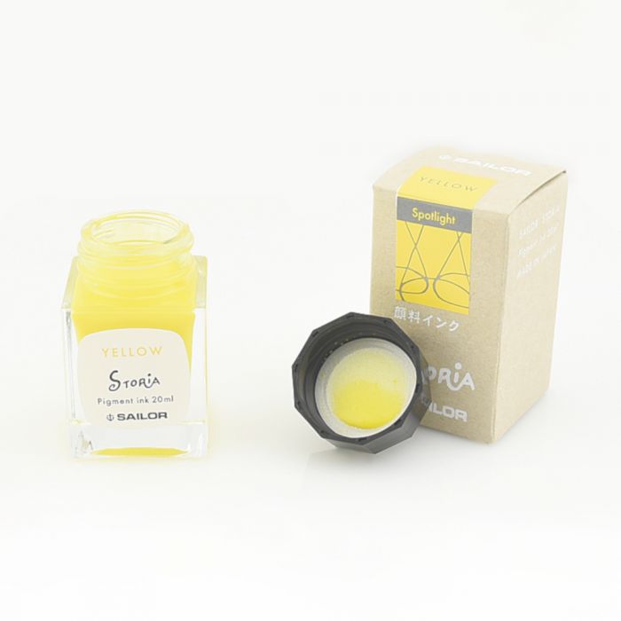 SAILOR Storia Pigment Ink 30ml Spotlight/Yellow