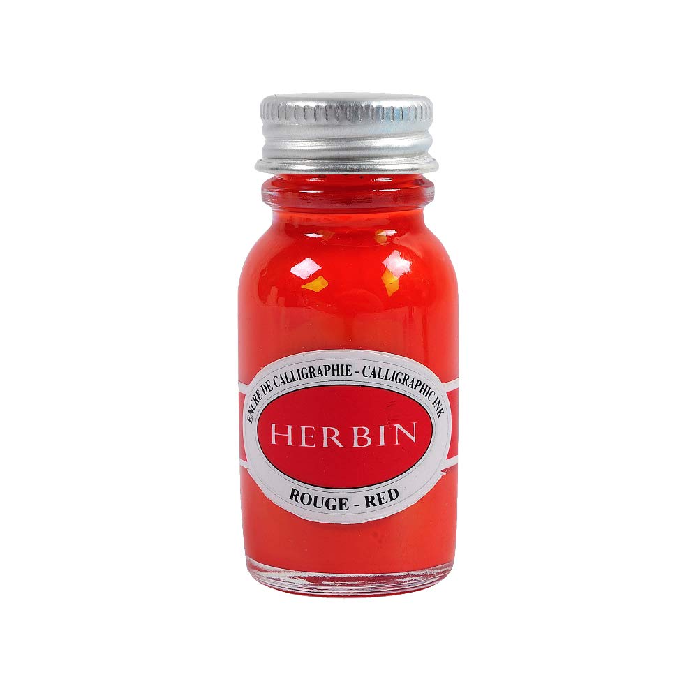 JACQUES HERBIN Calligraphy Ink 15ml Red Default Title