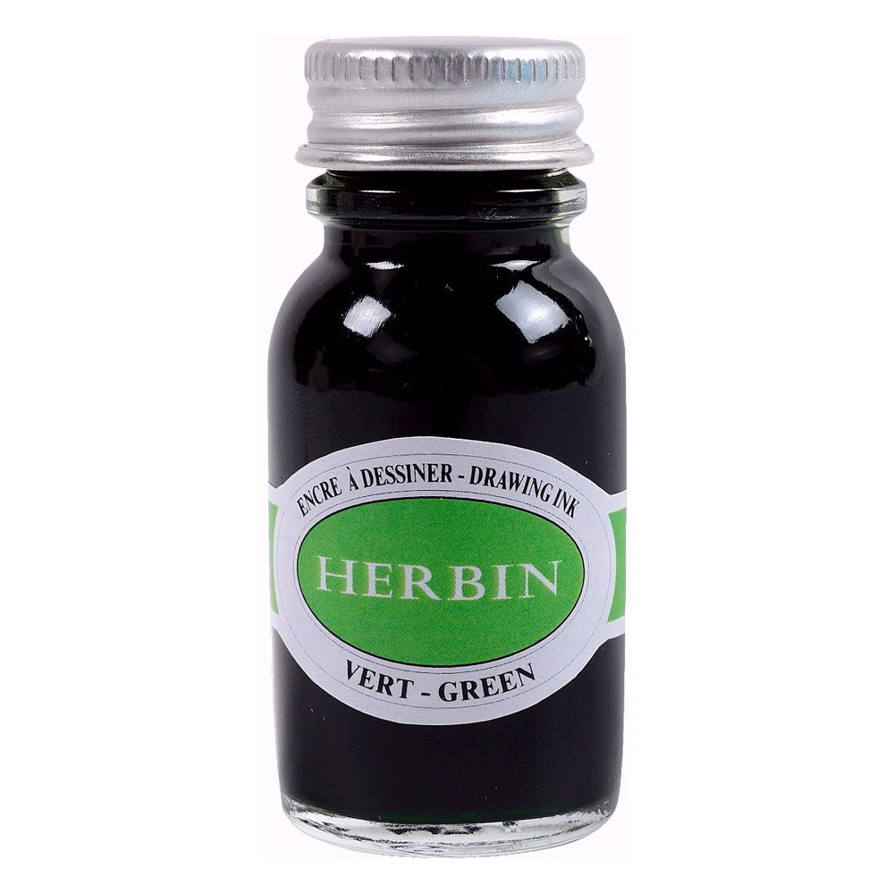 JACQUES HERBIN Calligraphy Ink 15ml Green Default Title