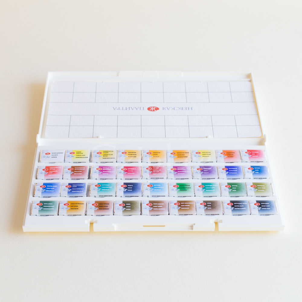 WHITE NIGHTS Artists WC Set 36 pans & Palette