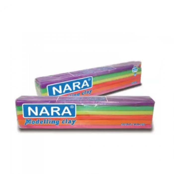 NARA Modelling Clay PO-270-5N 5 Neon Bars