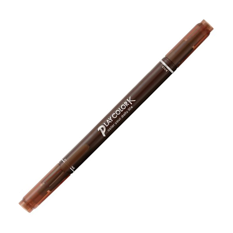 TOMBOW Play Color K Double Point Marking Pen 41 Chocolate