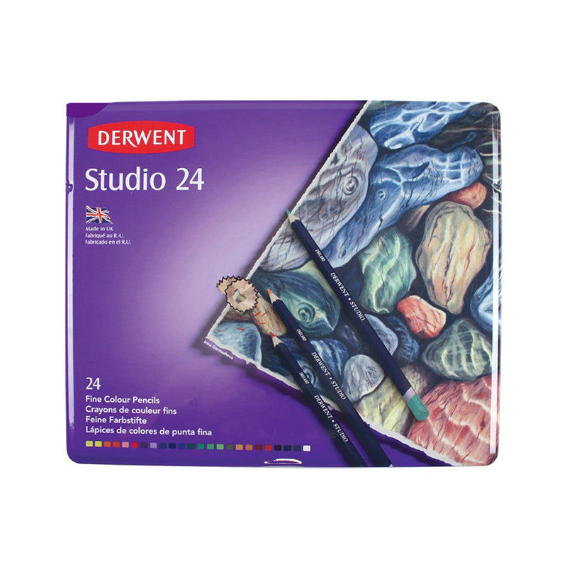 DERWENT Studio Pencils 32197 Tin 24s Default Title