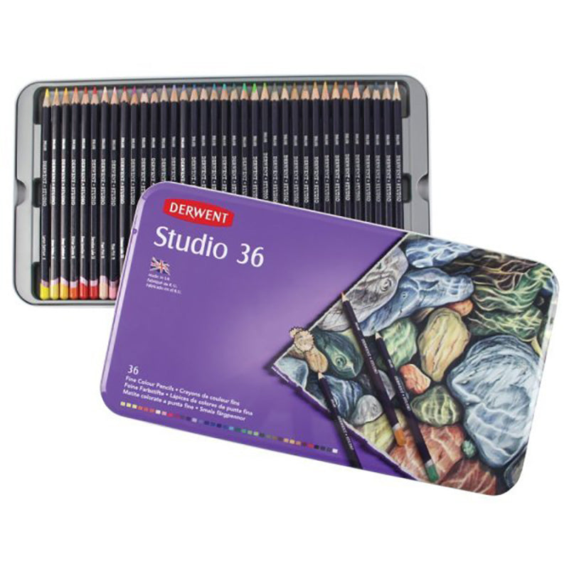 DERWENT Studio Pencils 32198 Tin 36s Default Title