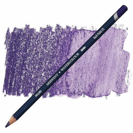 DERWENT Watercolour Pencils 25 Dark Violet Default Title