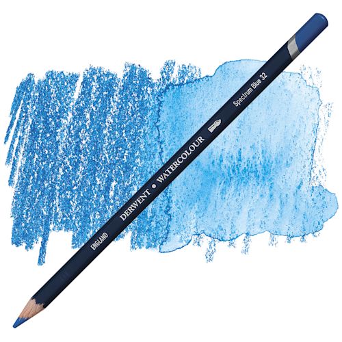 DERWENT Watercolour Pencils 32 Spectrum Blue