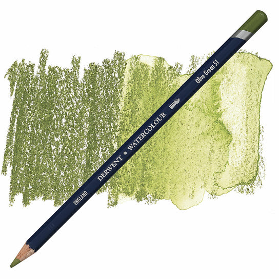 DERWENT Watercolour Pencils 51 Olive Green Default Title