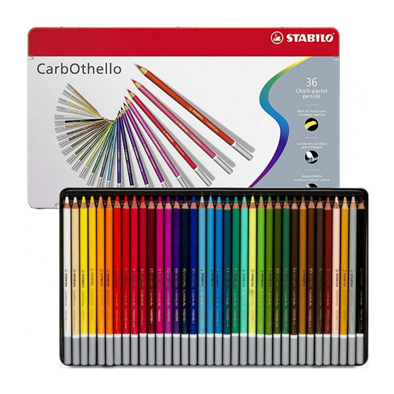 STABILO CarbOthello 1460 Metal Box of 60s