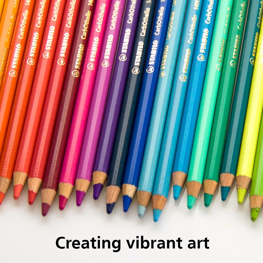 STABILO CarbOthello 1412 Metal Box of 12s