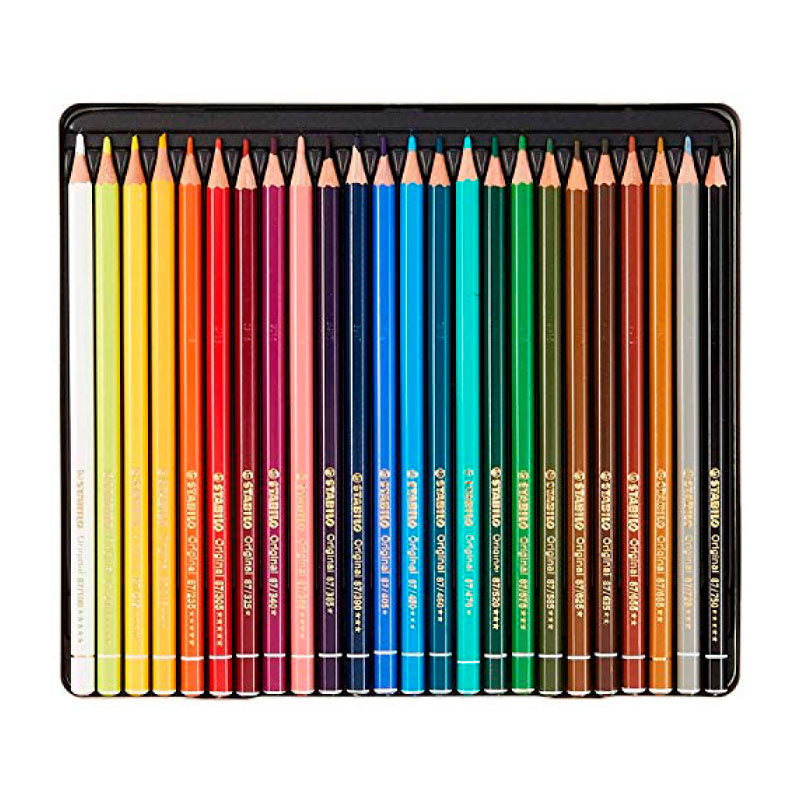 STABILO Original 8774 Metal Box of 24s