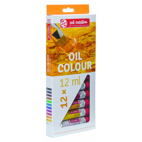 TALENS Art Creation Oil Col Set 12x12ml