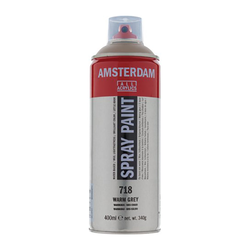 TALENS Amsterdam Spray Paint 400ml 718 Warm Grey