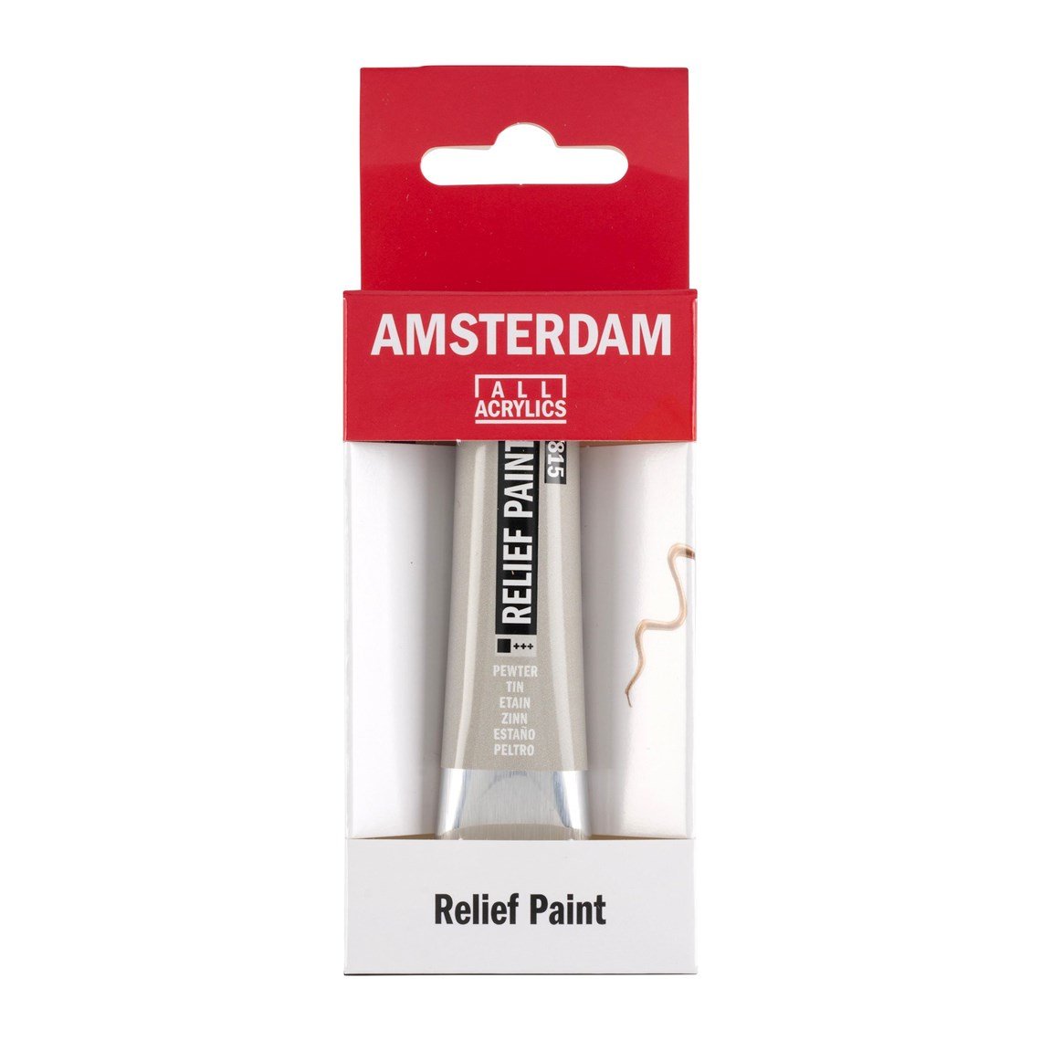 TALENS Decorfin Relief Paint 20ml 815 Pewter