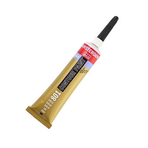 TALENS Decorfin Relief Paint 20ml 801 Gold