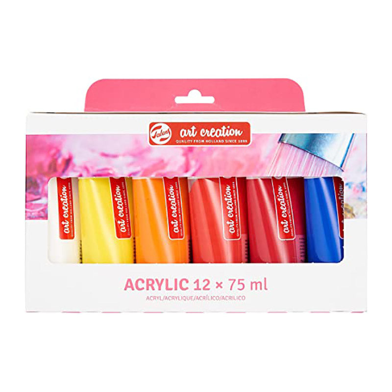 TALENS Art Creation E.Acrylic Basic Set 12x75ml