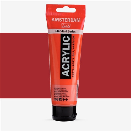 AMSTERDAM All Acrylics 120ml 398 Naphthol Red Light