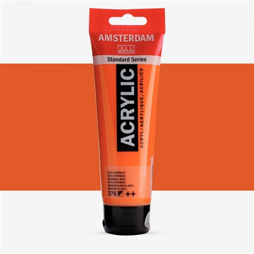 AMSTERDAM All Acrylics 120ml 276 Azo Orange