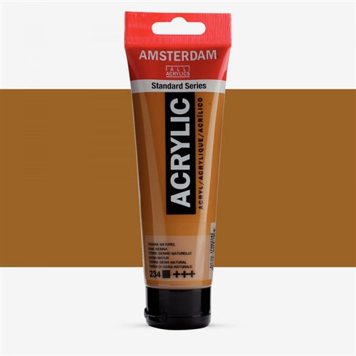 AMSTERDAM All Acrylics 120ml 234 Raw Sienna